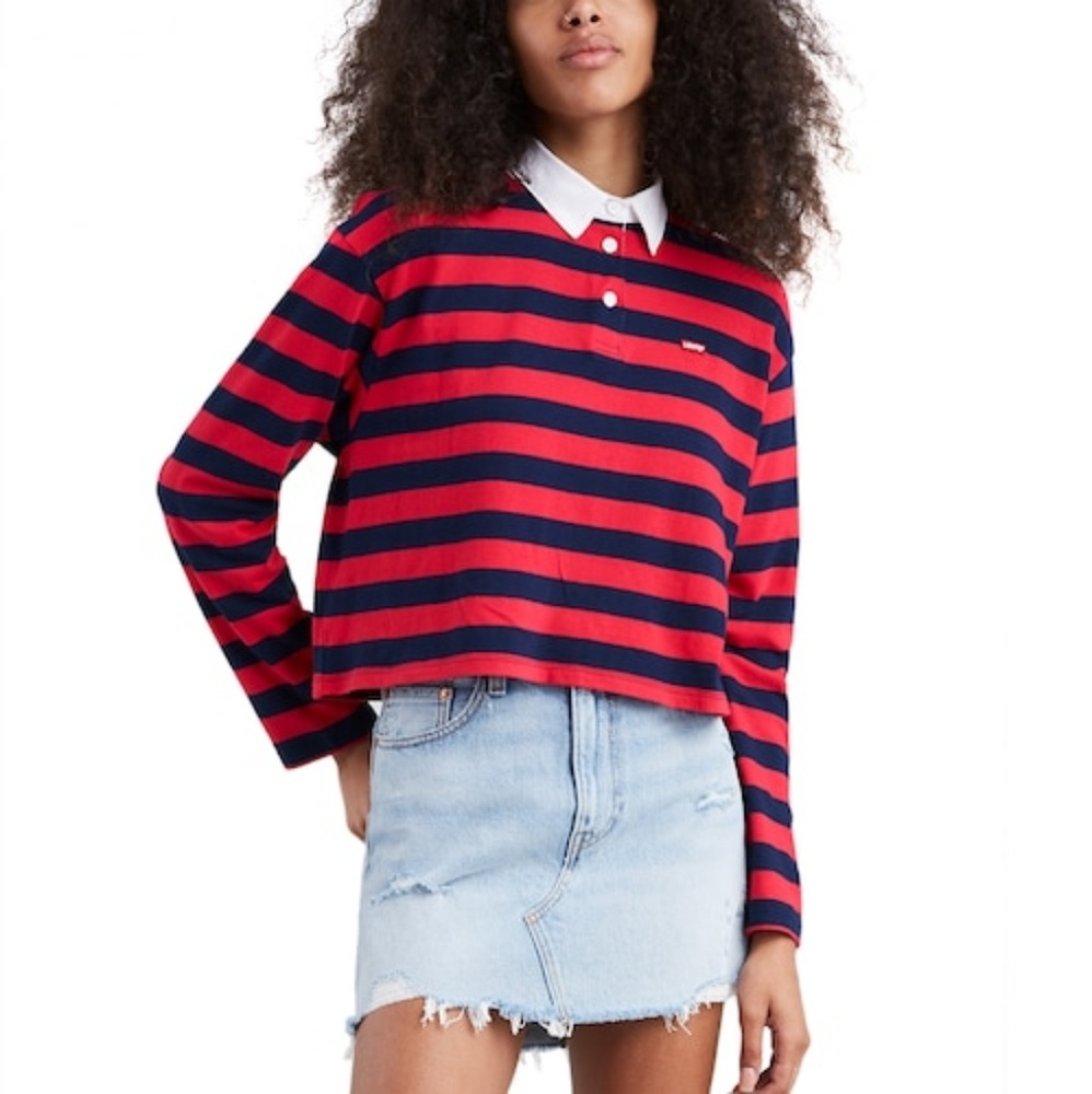 Levi's striped Polo